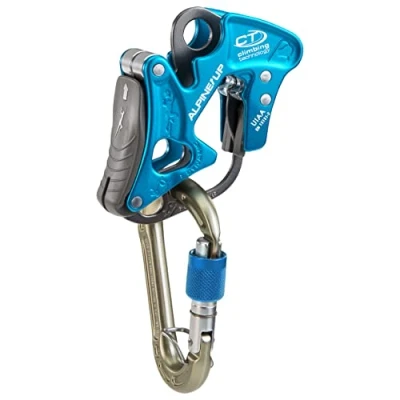 Image de Climbing Technology Alpine Up Kit Descendeur en Huit Gris/Bleu 2016