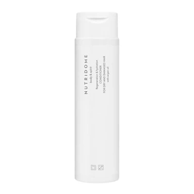 Image de Nutridome Après shampoing Régénération et Hydratation Pour cheveux secs abîmés Adoucit Nourrit tous types de Huile d&#039;argan Kératine Complexe vitamines 250 ml