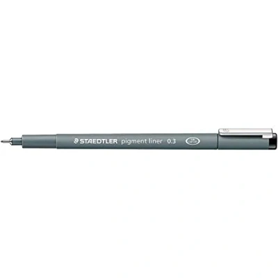 Image de Staedtler Pigment Liner 308 Feutre Pointe Calibrée 0.3 mm Noir