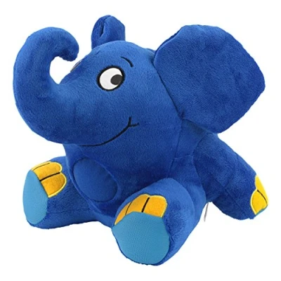 Image de ANSMANN Peluche Veilleuse Éléphant (1 PCE) LED à câliner pour s&#039;endormir en Toute tranquillité éléphant Lumineuse et Musicale
