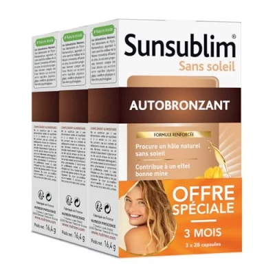 Image de Nutreov Physcience Sunsublim® Autobronzant