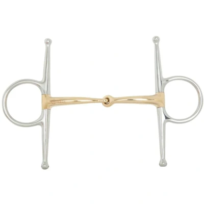 Image de BR Une seule joue pleine cassée Soft Contact 14 mm queues 165 13,5 Or
