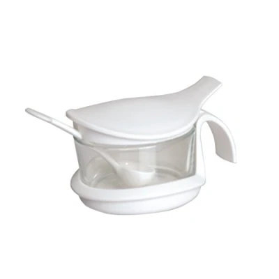 Image de Excelsa Formaggera Sucrier en Plastique, Blanc