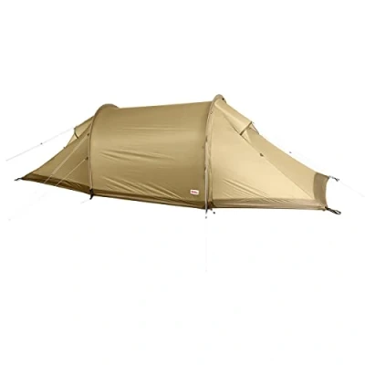 Image de Fjallraven Abisko Lite 2 Tente Tunnel Mixte, Sand, Taille Unique
