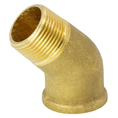 Image de VARIOSAN Angle 45 15235, 1/2&quot; IG/AG, laiton, convient pour l&#039;eau potable