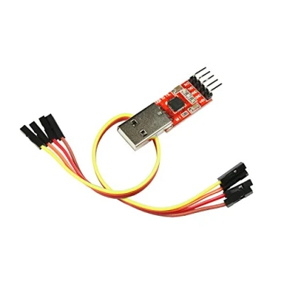 Image de Adaptateur convertisseur UART, Interface série TTL, 3,3 V / 5 V, de USB CP2102 avec câble raccordement pour Linux, MacOS, Win7, Win8, Win10
