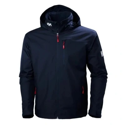 Image de Helly Hansen Pour des hommes Crew Hooded Midlayer Jacket L Blanc et crème,Bleu,L