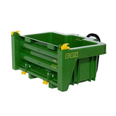 Image de Remorque rollyBox John Deere Pour tracteur (Fonction de basculement, Couleur verte, les enfants 3 à 10 ans, pédales) 408931