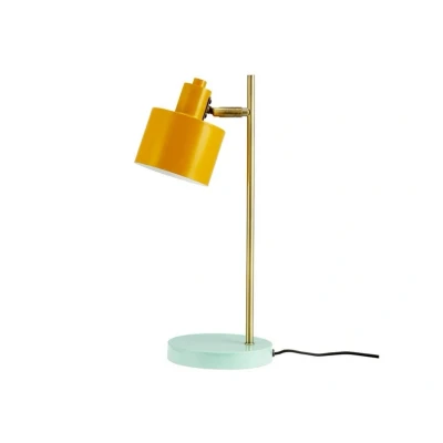 Image de Dyberg Larsen Ocean lampe curry/laiton/turquoise