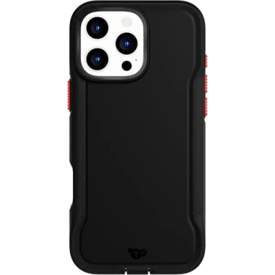 Image de tech21 EvoPro Coque de Protection Contre Les Chocs pour iPhone 16 Pro Max Compatible avec MagSafe 21 Fois testée Selon la Norme Militaire en Noir
