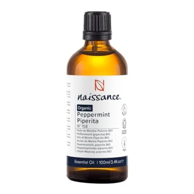 Image de Naissance Huile Essentielle De Menthe Poivrée Certifiée BIO (No. 158) 100ml Pure, Naturelle, Végan, Non Dilué Pour Aromathérapie, Diffuseur, Humidificateur, Mélange Massage