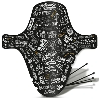 Image de Riesel Design® Garde Boue KOLOSS Plus (livrés avec Colliers Rilsan) pneus Jusqu’à 3.0’’ Made in Germany Slang