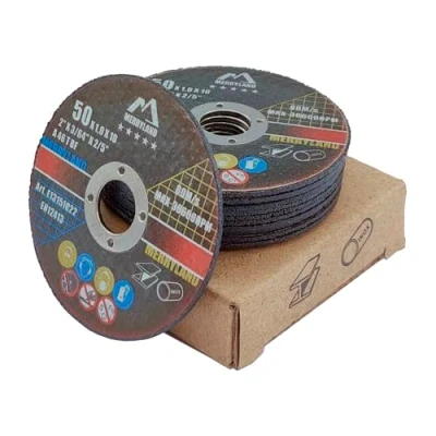 Image de Merryland Disque à Tronçonner 50mm Métal INOX Acier Fer, 50 X 1,0 10 mm de Coupe Pièces, Découper pour Meuleuse d&#039;Angle, Expert line E13151022