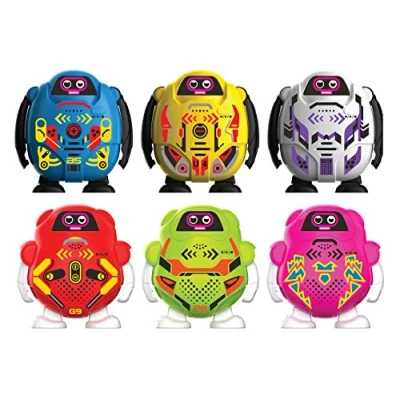 Image de Ycoo by Silverlit Talkibot 9 cm Robot Modificateur de Voix avec 3 Effets Différents Jouet Capteur Tactile Existe en 6 coloris
