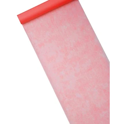 Image de HOBI Chemin de Table intissé Rouge 29 cm x 10 m Taille Unique