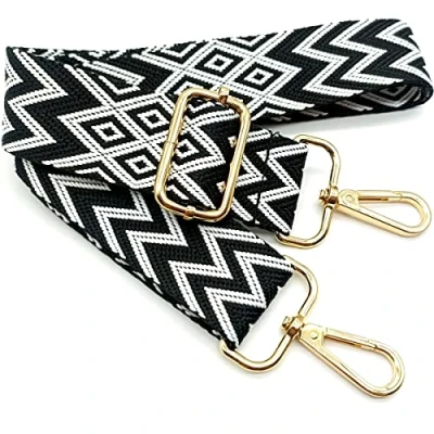 Image de Bandouliere de Rechange Sac Reglable, Sangle a Main Remplacement, Universelles mit Boucle Dore pour Femme à Main, Bandoulière Accessoires, 09