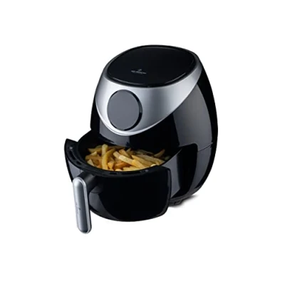 Image de Just Perfecto friteuse electrique à air chaud avec écran tactile sans huile 1400W petite 3,2L fryer 9 programmes suggérés