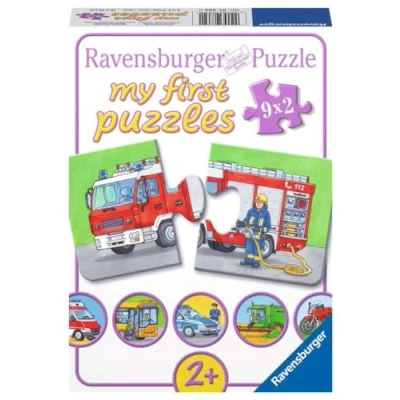 Image de Ravensburger Einsatzfahrzeuge Puzzle pour enfants, Taille: One Size, Multi coloured