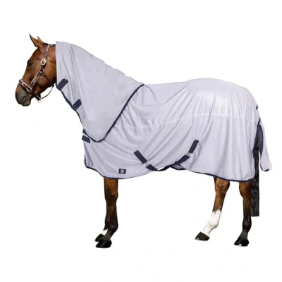 Image de Couverture anti mouches avec col amovible pour cheval Imperial Riding Reese