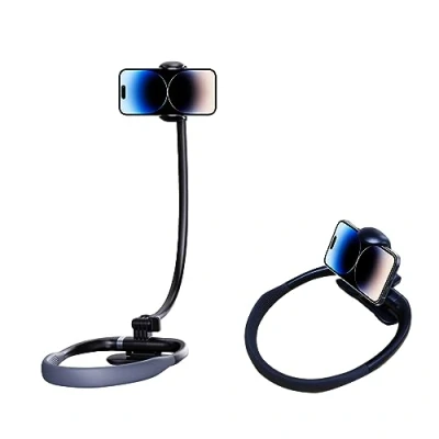 Image de support universel pour téléphone portable, col de cygne, rotation à 360 , cou réglable, 4,7 6,7&quot;