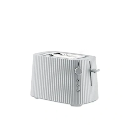 Image de Alessi Toaster Plissé White 6 settings Michele de Lucchi MDL08 W