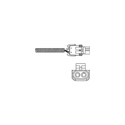Image de DELPHI ES10989 12B1 Sonde lambda doigt, non chauffé RENAULT: Express Pick up, TWINGO 1, CLIO 1