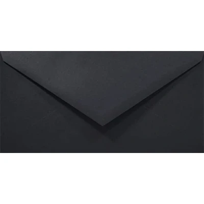 Image de Netuno 100 enveloppes longues noires DL 110x220mm Rainbow 80g rabat pointu collage humide colorées décoratives pour invitations mariage Noël cartes de voeux anniversaire fêtes