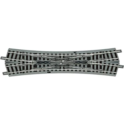 Image de Traversée jonction Double H0 Longueur: 200 mm Rayon:502.7 22.5 Roco 61164 1 pc(s)