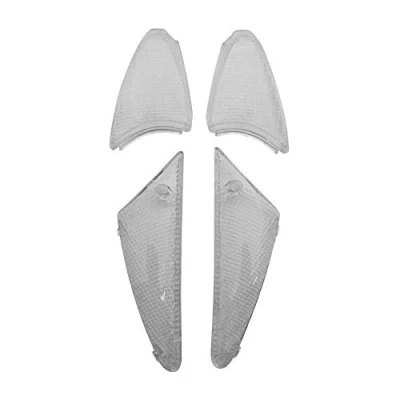 Image de Motodak Cabochon Clignotant Scoot Adaptable Peugeot 50 buxy, Zenith, speedake AV+AR Transparent (x4) Replay