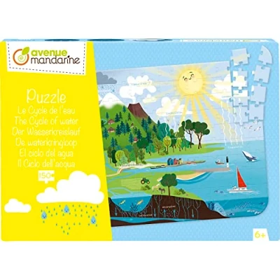 Image de Avenue Mandarine PU025C Un Puzzle éducatif Enfant de 150 pièces A partir 6 Ans Cycle l&#039;eau