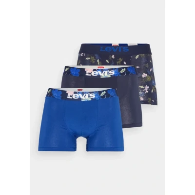Image de Levi&#039;s MEN Flower 3 PACK Caleçon, Homme, Taille: Small, Blue combo