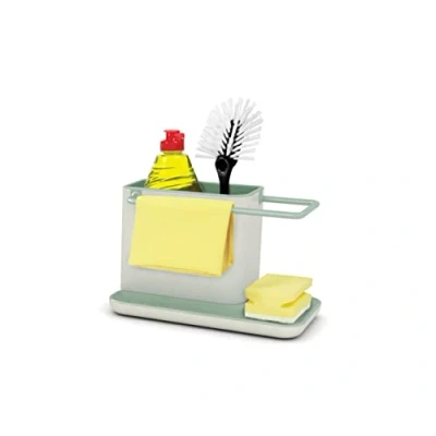 Image de Joseph Rangement pour évier Caddy Pierre claire/Vert sauge