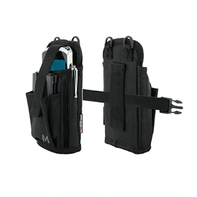 Image de MOBILIS Holster pour Terminal de Saisie &amp; Smartphone Ceinture Poche Accessoires Système Mains Libres Taille S (Taille Max Appareil 8 x 15 3 cm)