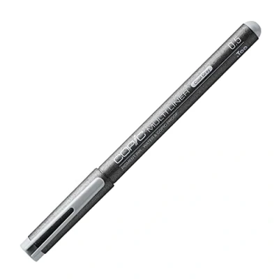 Image de Copic Multiliner 0,5 mm, Cool Gray, Feutre fin à pointe fine et encre pigments résistante l&#039;eau