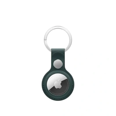 Image de Apple Porte clés en Tissage Fin AirTag Vert foncé ​​​​​​​