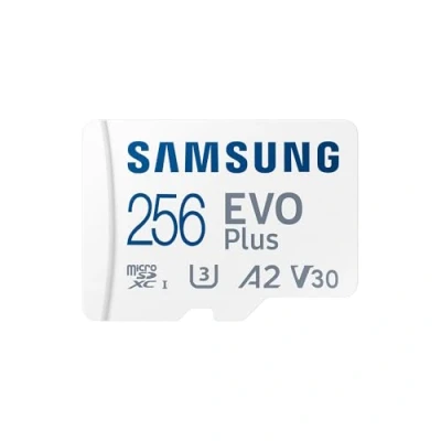 Image de Samsung MicroSDXC 256GB Evo Plus CL10 UHS I U3 MB MC256KA/EU