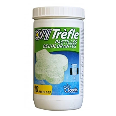 Image de Pastilles (x10) Pour Déchlorinateur OVY Green 395 100 010 TREFLE