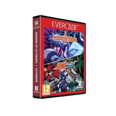 Image de Evercade Demons of Asteborg and Astebros Dual Cartridge