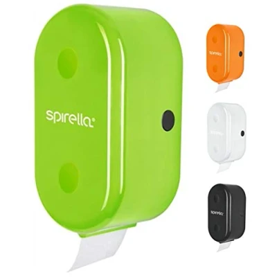 Image de Dérouleur papier WC Cube SPIRELLA 30x15x13cm Vert kiwi