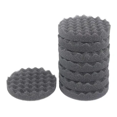 Image de INGVIEE 8 Pièces Compatible Bio Foam Mousse Filtrante pour Fluval FX5 et FX6 Filtre