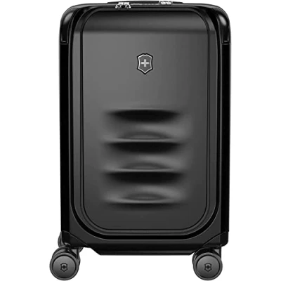 Image de Victorinox Spectra 3.0 Expandable Frequent Flyer Carry on, Bagage Cabine, Vertical à roulettes, Léger, Femmes/Hommes, 23 x 35 55 cm, 37 44 l, Noir