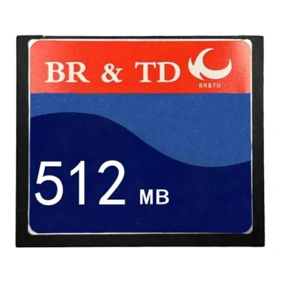 Image de Carte mémoire Compact Flash BR &amp; TD Ogrinal Camera Card (512 Mo)