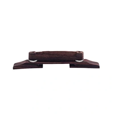 Image de Alnicov Archtop Jazz Guitar Bridge 6 cordes palissandre roues de pouce réglables pont guitare