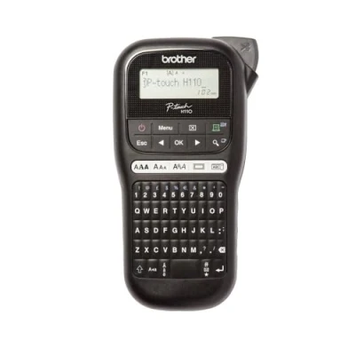 Image de Brother PTH110ZG1 Dispositif d&#039;étiquetage PTH110 avec une résolution de 180 dpi et un clavier QWERTZ