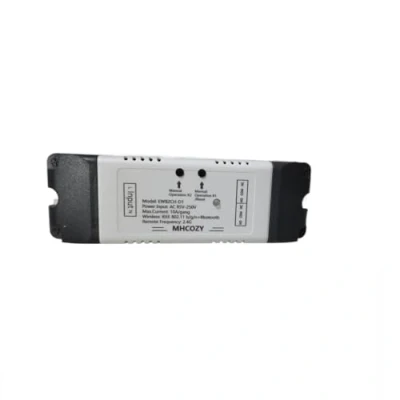Image de MHCOZY 2CH WiFi RF Relè interruttore, modalità di interblocco autobloccante, telecomando Ewelink App per controllo accessi Smart Garage porta, compatibile con Alexa Goolge Home（80 250V)