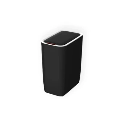 Image de CATTERHOUSE Poubelle de Recyclage Catter House Cosmos 8L 25x15,5x30 cm Noir avec Capteur Mouvement et Ouverture Automatique