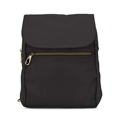 Image de Travelon Sac à dos unisexe antivol Signature Slim Taille unique, Noir,