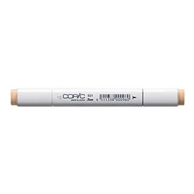 Image de COPIC Classic E21, Soft Sun, Twin Marker avec une pointe moyenne et fine