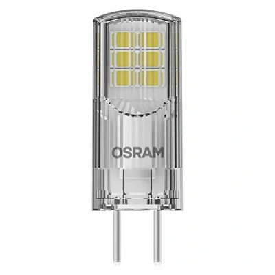 Image de lampe à broches LED OSRAM avec base GY6.35, blanc chaud (2700 K), basse tension 12 V, 2,6 W, remplacement d&#039;une conventionnelle de 30 W