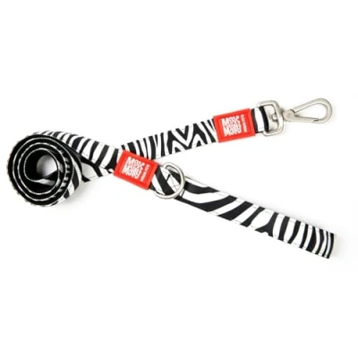 Image de Max &amp; Molly 4897039632106 Lin Court Haute qualité et coloré Design Unique Confortable élégant, XS, Zebra Classic